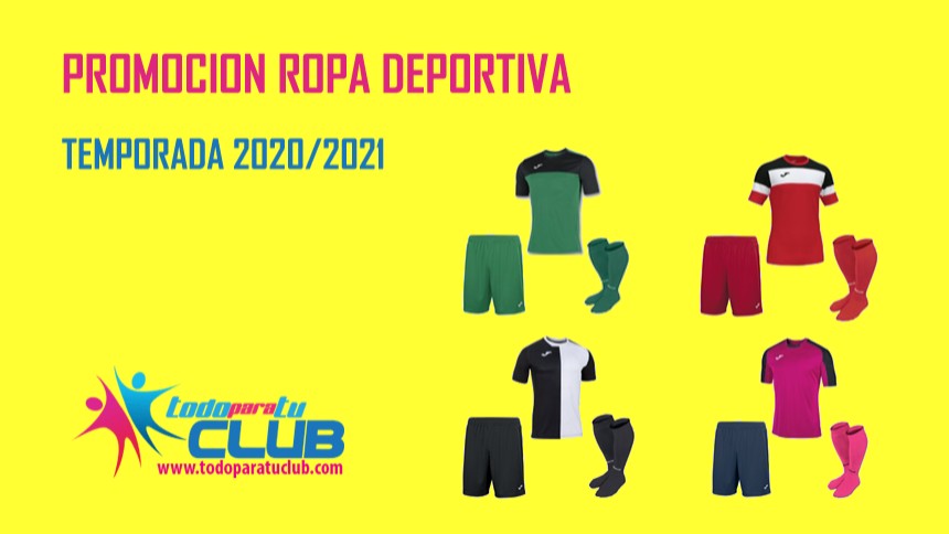 PROMOCION ROPA DEPORTIVA 2020/2021